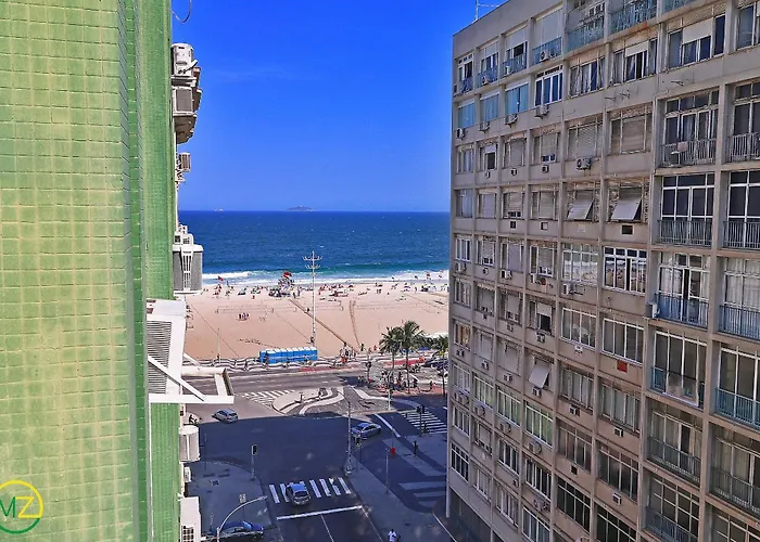 Studio econômico com vista mar em Copacabana Rio de Janeiro
